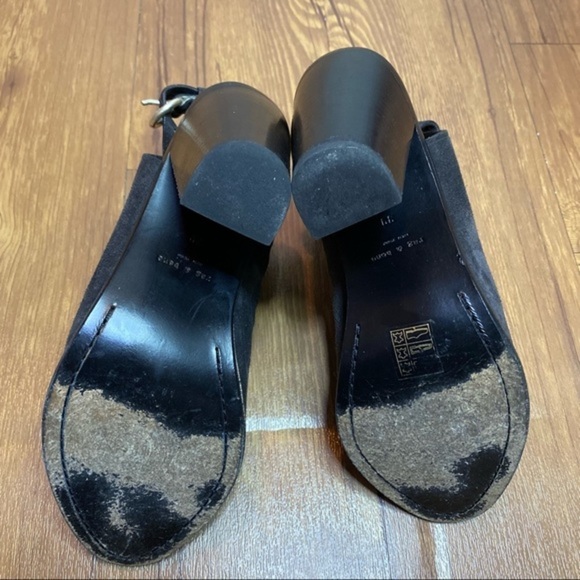 Rag & Bone Wyatt Suede Open Toe Heels Sandal Size‎ 9 - Picture 6 of 8
